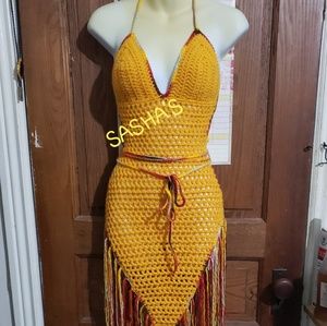 Handmade Crochet Beach Coverup
